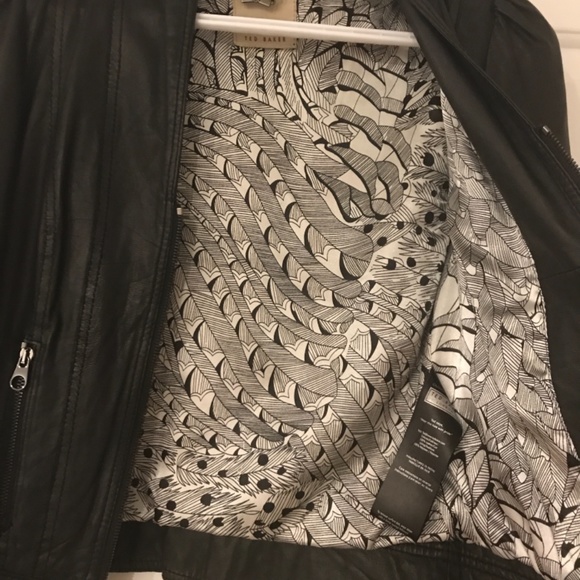 Ted Baker leather jacket - Picture 3 of 3